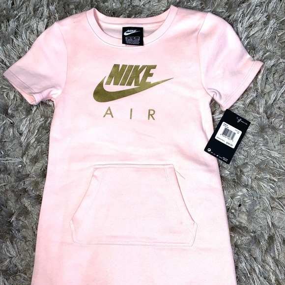 Girls pink Nike dress. Size 6x, NEVER WORN, mint condition. - Picture 2 of 3